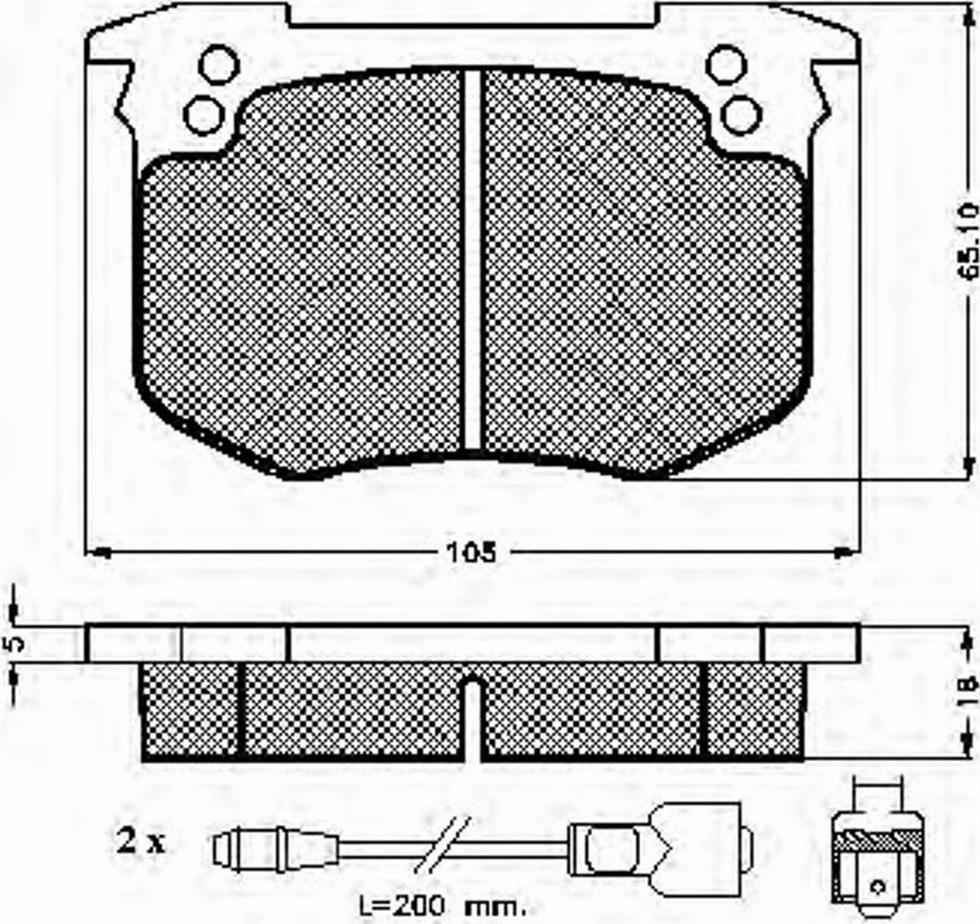 Spidan 30140 - Kit pastiglie freno, Freno a disco www.autoricambit.com