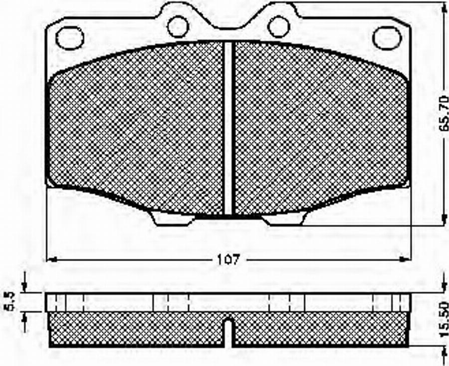 Spidan 30186 - Kit pastiglie freno, Freno a disco www.autoricambit.com