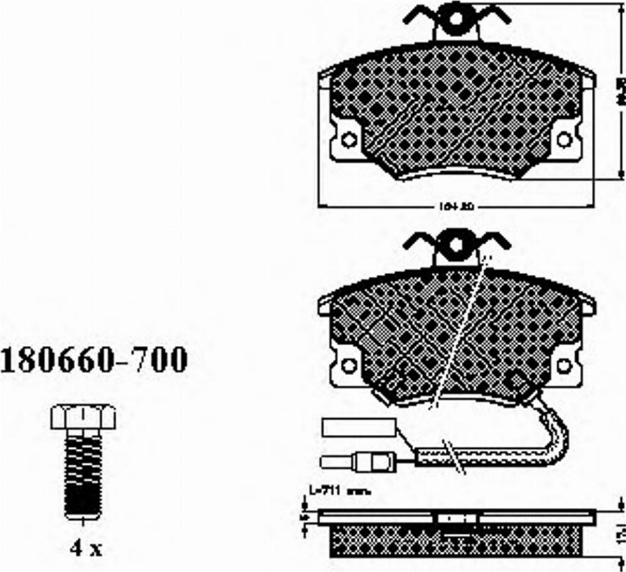 Spidan 30211 - Kit pastiglie freno, Freno a disco www.autoricambit.com