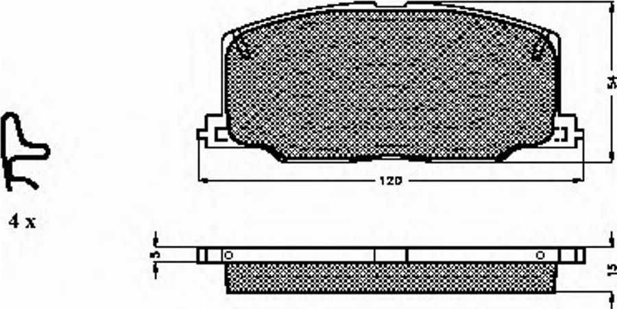 Spidan 31084 - Kit pastiglie freno, Freno a disco www.autoricambit.com