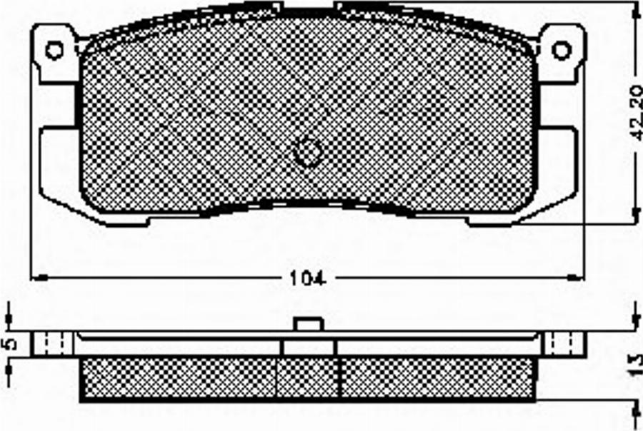 Spidan 31088 - Kit pastiglie freno, Freno a disco www.autoricambit.com