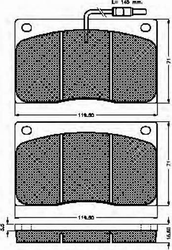 Spidan 31176 - Kit pastiglie freno, Freno a disco www.autoricambit.com