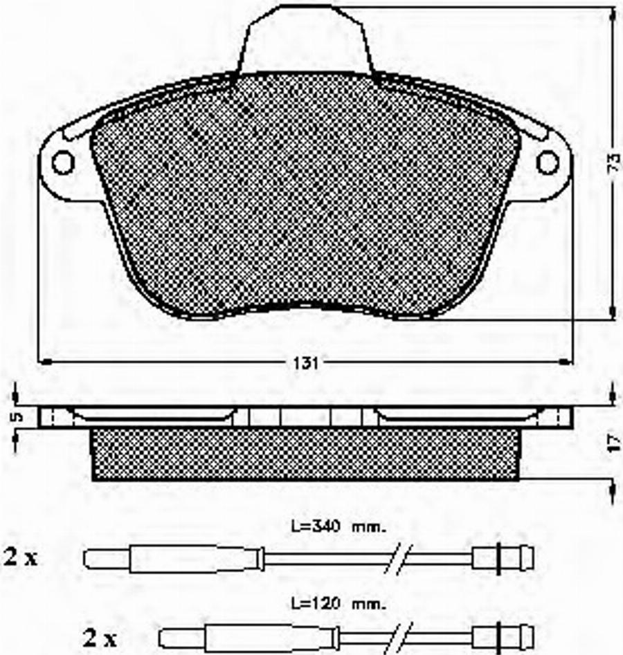 Spidan 31813 - Kit pastiglie freno, Freno a disco www.autoricambit.com