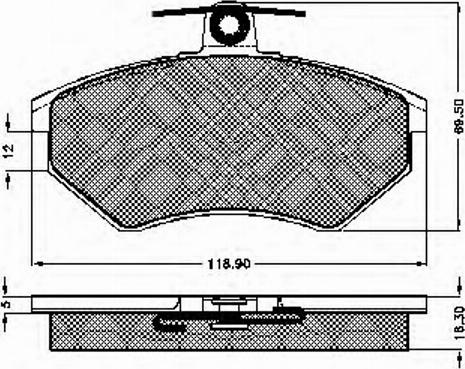 Spidan 31837 - Kit pastiglie freno, Freno a disco www.autoricambit.com