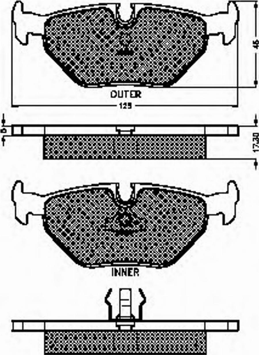 Spidan 31343 - Kit pastiglie freno, Freno a disco www.autoricambit.com