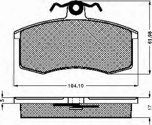 Spidan 31258 - Kit pastiglie freno, Freno a disco www.autoricambit.com