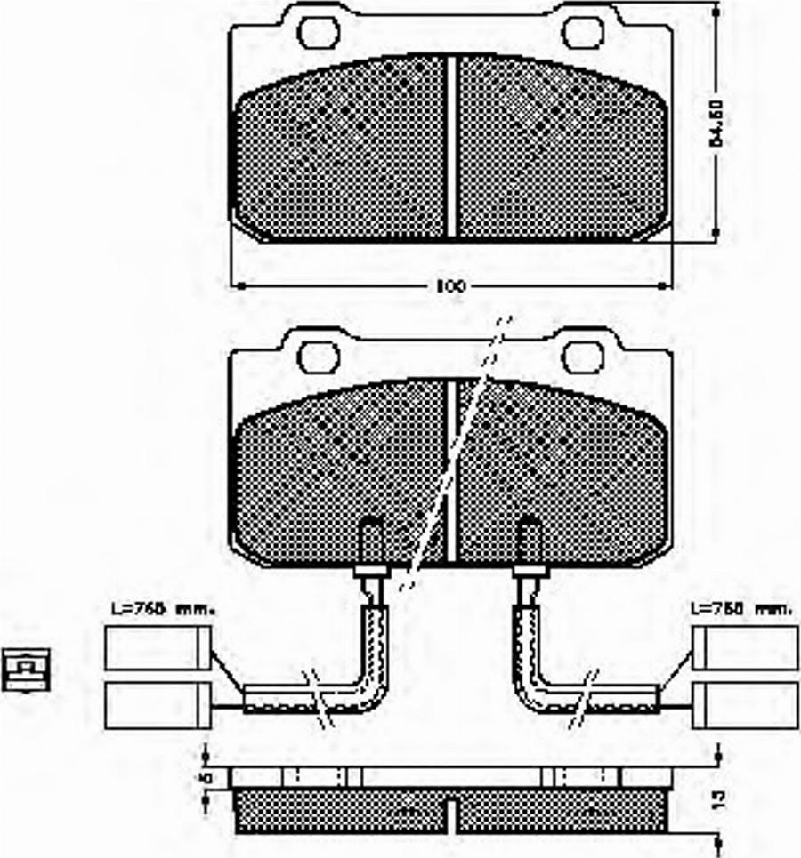 Spidan 31278 - Kit pastiglie freno, Freno a disco www.autoricambit.com