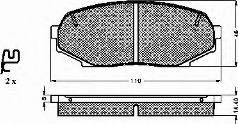 Spidan 31759 - Kit pastiglie freno, Freno a disco www.autoricambit.com