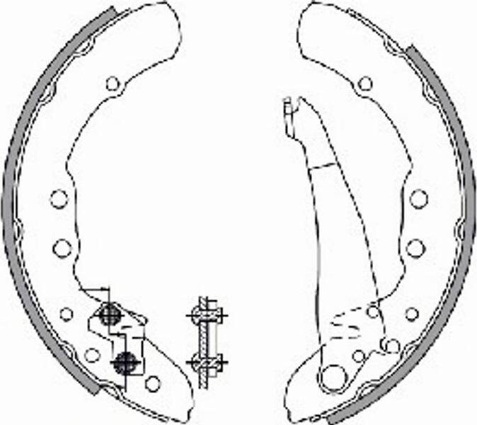 Spidan 33500 - Kit freno, freni a tamburo www.autoricambit.com