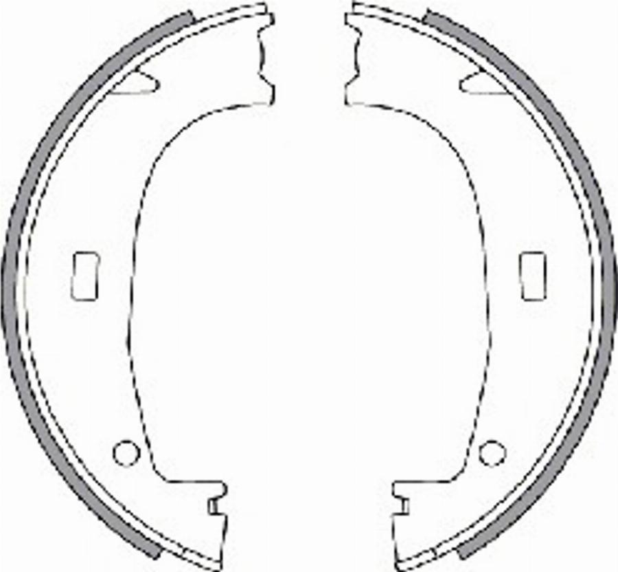 Spidan 33513 - Kit ganasce, Freno stazionamento www.autoricambit.com