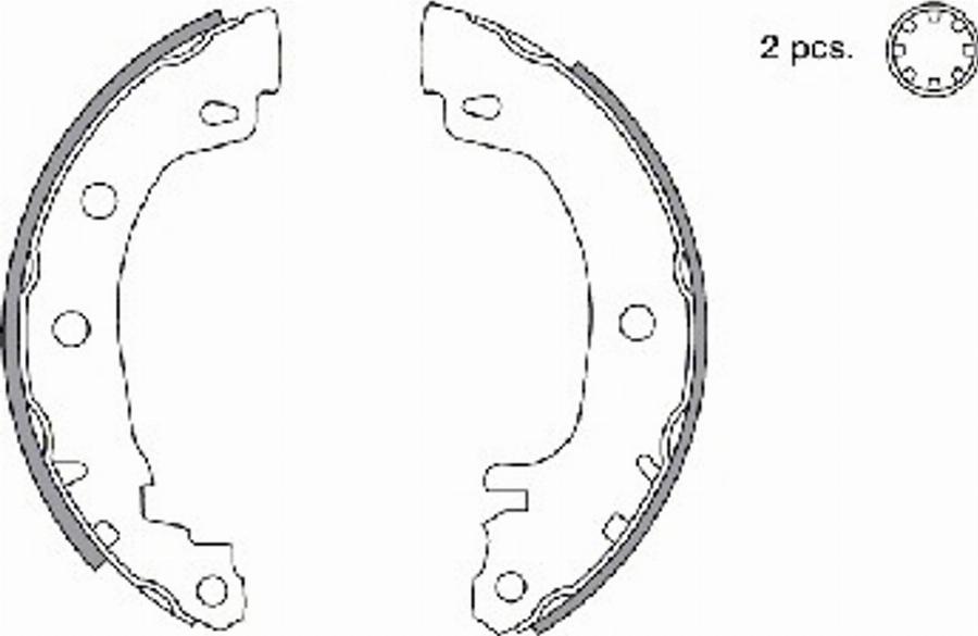 Spidan 33643 - Kit freno, freni a tamburo www.autoricambit.com