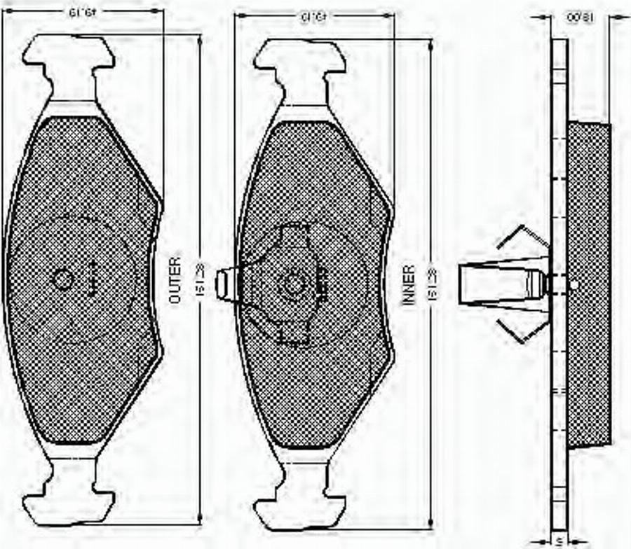 Spidan 32906 - Kit pastiglie freno, Freno a disco www.autoricambit.com