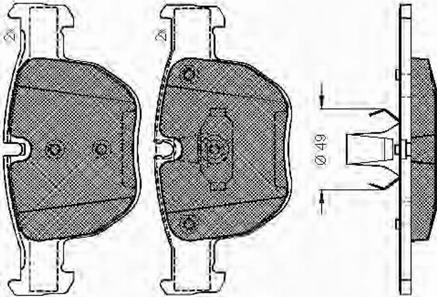 Spidan 32907 - Kit pastiglie freno, Freno a disco www.autoricambit.com