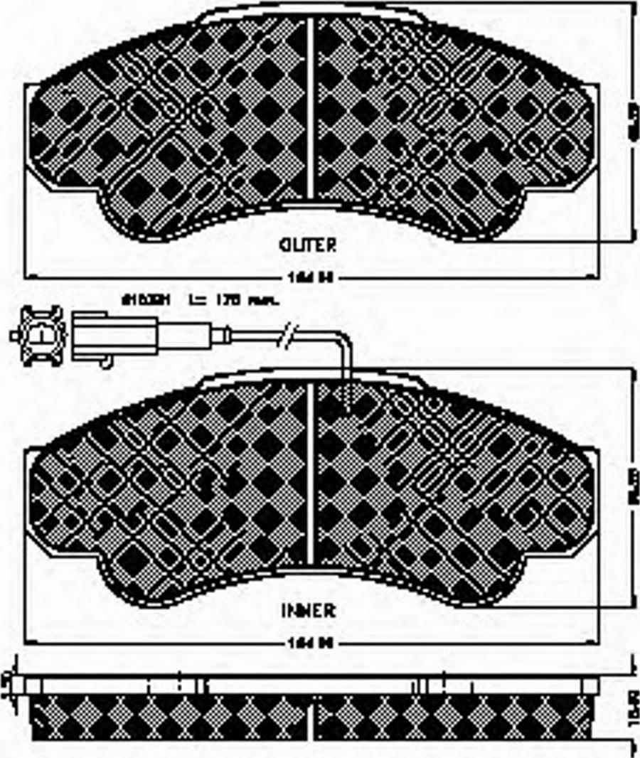 Spidan 32428 - Kit pastiglie freno, Freno a disco www.autoricambit.com