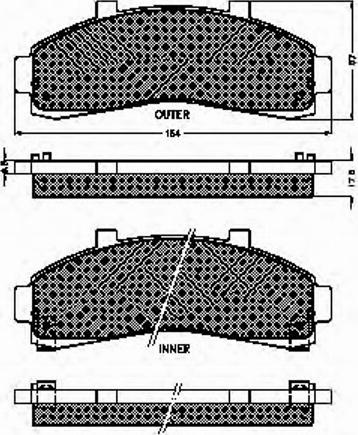 Spidan 32550 - Kit pastiglie freno, Freno a disco www.autoricambit.com