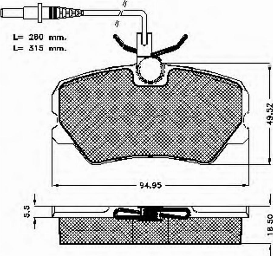 Spidan 32579 - Kit pastiglie freno, Freno a disco www.autoricambit.com