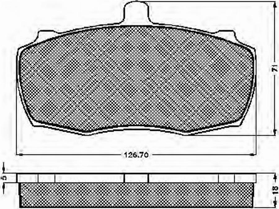 Spidan 32658 - Kit pastiglie freno, Freno a disco www.autoricambit.com