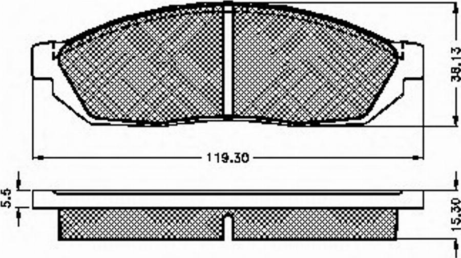 Spidan 32055 - Kit pastiglie freno, Freno a disco www.autoricambit.com