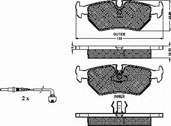 Spidan 32148 - Kit pastiglie freno, Freno a disco www.autoricambit.com