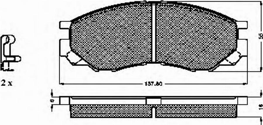 Spidan 32165 - Kit pastiglie freno, Freno a disco www.autoricambit.com