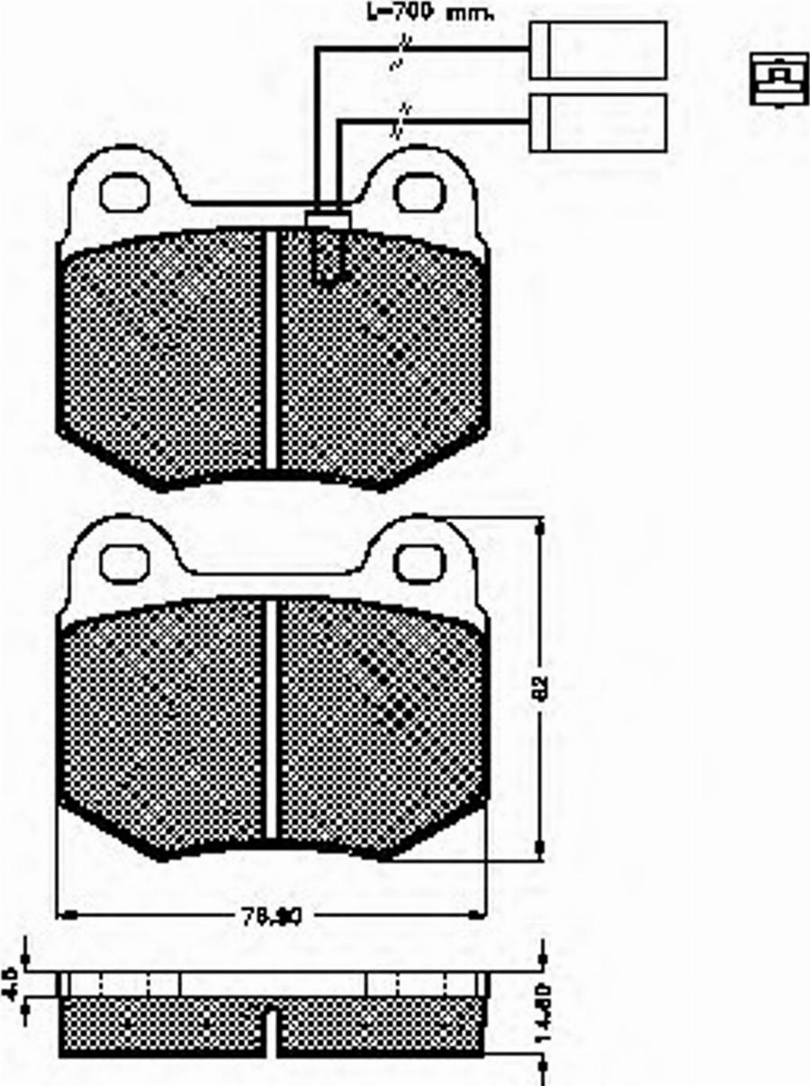 Spidan 32123 - Kit pastiglie freno, Freno a disco www.autoricambit.com