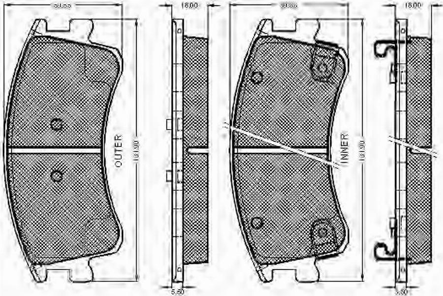 Spidan 32850 - Kit pastiglie freno, Freno a disco www.autoricambit.com