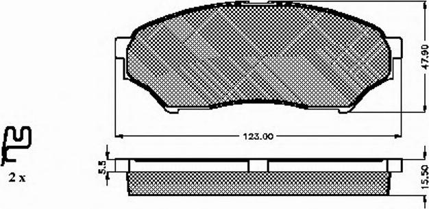 Spidan 32811 - Kit pastiglie freno, Freno a disco www.autoricambit.com