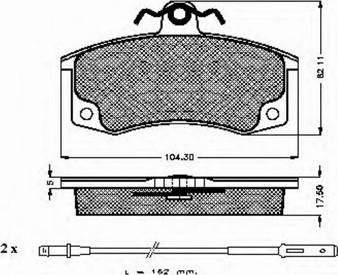 Spidan 32308 - Kit pastiglie freno, Freno a disco www.autoricambit.com