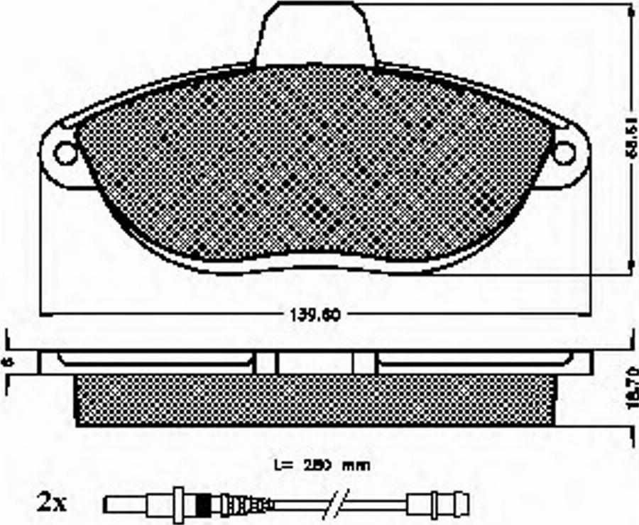 Spidan 32226 - Kit pastiglie freno, Freno a disco www.autoricambit.com