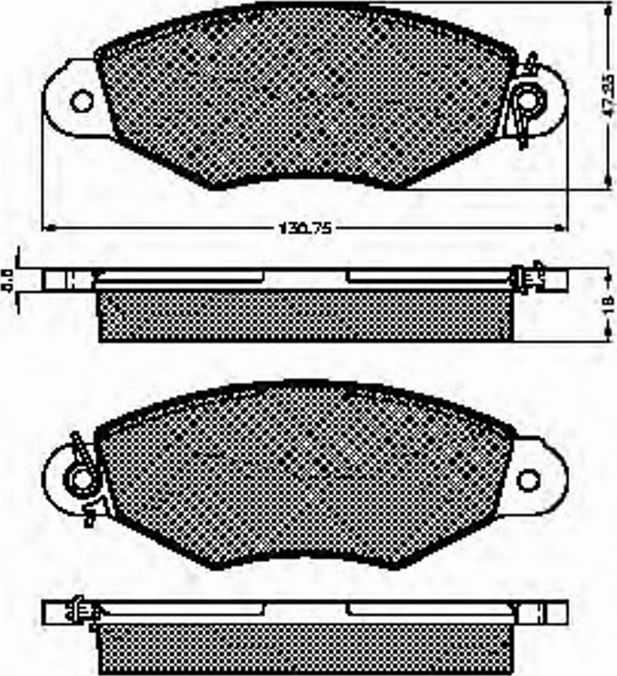 Spidan 32761 - Kit pastiglie freno, Freno a disco www.autoricambit.com