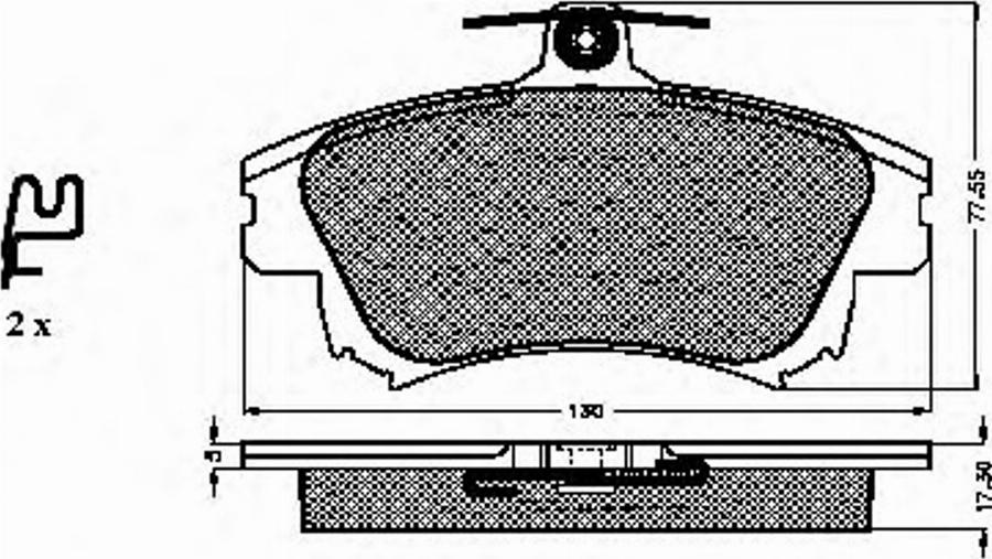 Spidan 32732 - Kit pastiglie freno, Freno a disco www.autoricambit.com