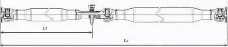 Spidan 28224 - Albero cardanico, Trasmissione al ponte www.autoricambit.com