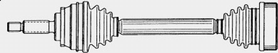 Spidan 23542 - Albero motore/Semiasse www.autoricambit.com