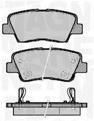 Ssangyong 48413341A0 - Kit pastiglie freno, Freno a disco www.autoricambit.com