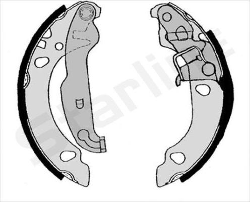 Starline BC 08190 - Kit freno, freni a tamburo www.autoricambit.com