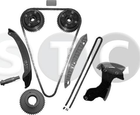 STC T458310 - Kit catena distribuzione www.autoricambit.com