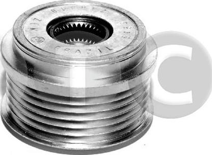 STC T406008 - Puleggia cinghia, Alternatore www.autoricambit.com