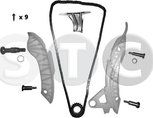 STC T406179 - Kit catena distribuzione www.autoricambit.com