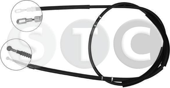 STC T480154 - Cavo comando, Freno stazionamento www.autoricambit.com