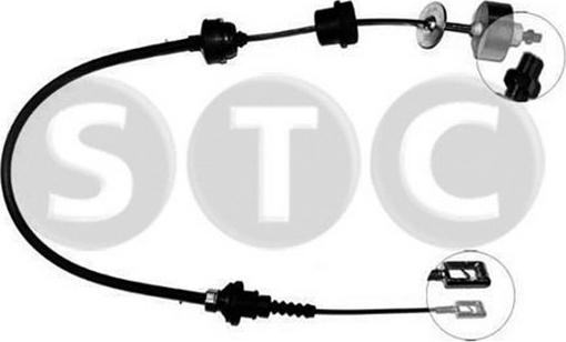 STC T480185 - Cavo comando, Comando frizione www.autoricambit.com