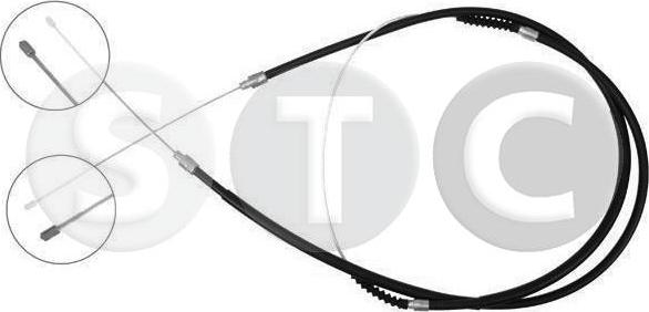 STC T480829 - Cavo comando, Freno stazionamento www.autoricambit.com