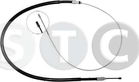 STC T480821 - Cavo comando, Freno stazionamento www.autoricambit.com