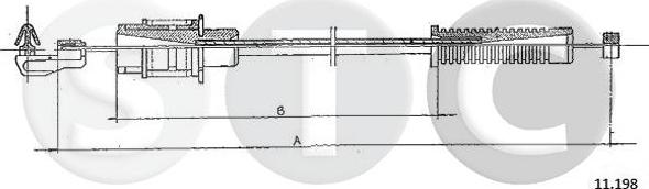 STC T480879 - Cavo acceleratore www.autoricambit.com