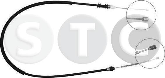 STC T480330 - Cavo comando, Freno stazionamento www.autoricambit.com