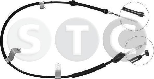 STC T481958 - Cavo comando, Freno stazionamento www.autoricambit.com