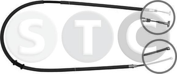 STC T481356 - Cavo comando, Freno stazionamento www.autoricambit.com