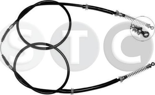 STC T481282 - Cavo comando, Freno stazionamento www.autoricambit.com