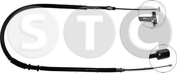 STC T481279 - Cavo comando, Freno stazionamento www.autoricambit.com