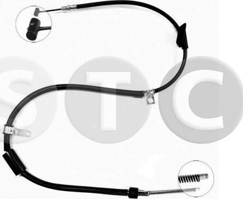 STC T483325 - Cavo comando, Freno stazionamento www.autoricambit.com