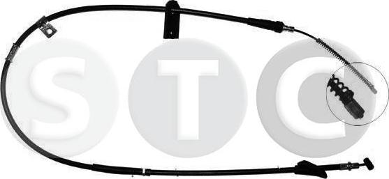 STC T482520 - Cavo comando, Freno stazionamento www.autoricambit.com